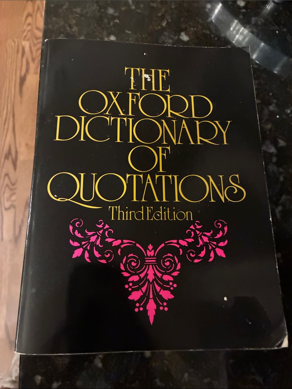 The Oxford Dictionary of Quotations. 3rd Edition
